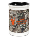 Hunting Camo Ceramic Pencil Holders - Black