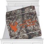 Hunting Camo Minky Blanket (Personalized)