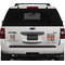 Hunting Camo Personalized Square Car Magnets on Ford Explorer