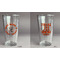 Hunting Camo Pint Glass - Two Content - Approval