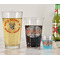 Hunting Camo Pint Glass - Two Content - In Context