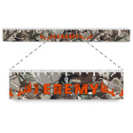 Hunting Camo Plastic Ruler - 12" (Personalized)