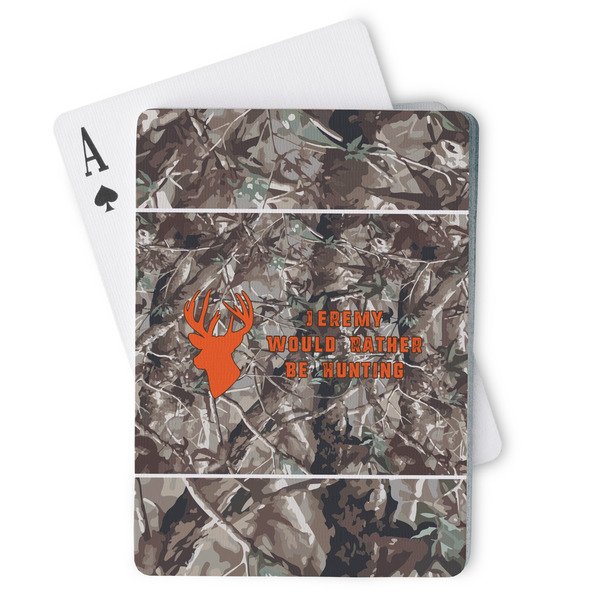 Custom Hunting Camo Playing Cards (Personalized)