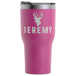 Hunting Camo RTIC Tumbler - Magenta - Laser Engraved - Single-Sided (Personalized)