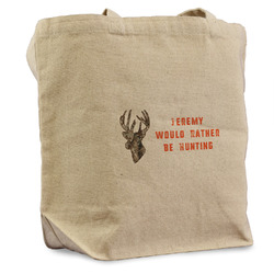 Hunting Camo Reusable Cotton Grocery Bag (Personalized)