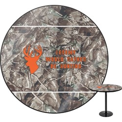 Hunting Camo Round Table - 24" (Personalized)