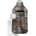 Hunting Camo Hand Sanitizer & Keychain Holder - Large (Personalized)