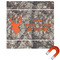 Hunting Camo Square Car Magnet