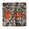 Hunting Camo Square Fridge Magnet - FRONT