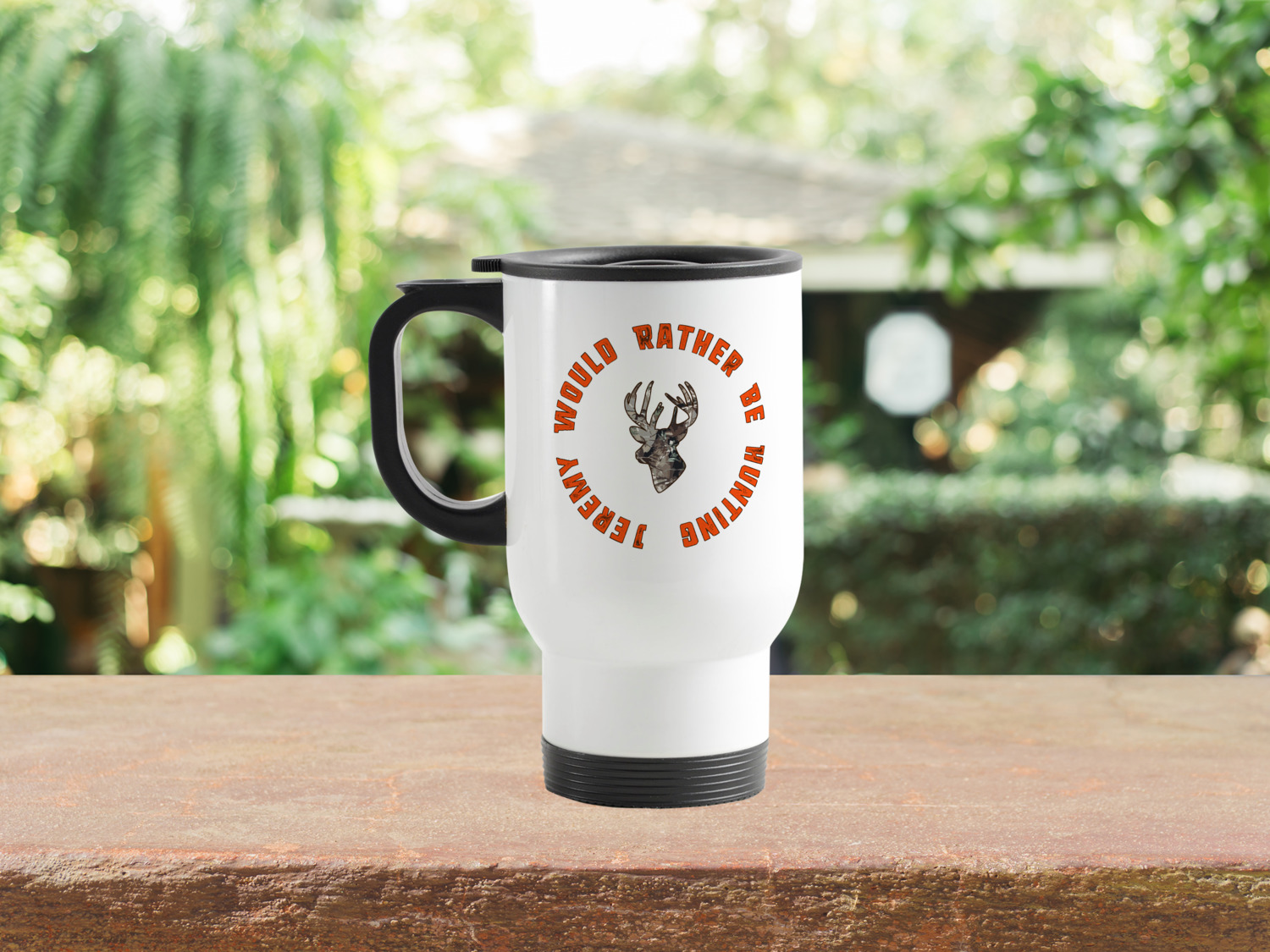Hunting Camo Design Custom Coffee Mug