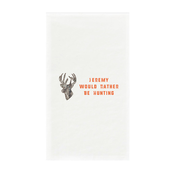 Custom Hunting Camo Guest Paper Towels - Full Color - Standard (Personalized)