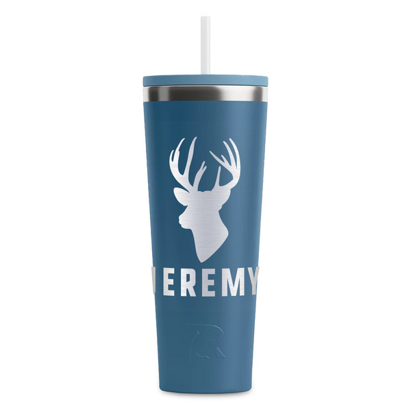 Custom Hunting Camo RTIC Everyday Tumbler with Straw - 28oz (Personalized)