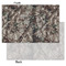 Hunting Camo Tissue Paper - Lightweight - Small - Front & Back