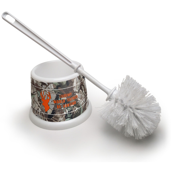 Custom Hunting Camo Toilet Brush (Personalized)