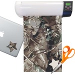 Hunting Camo Sticker Vinyl Sheet (Permanent)