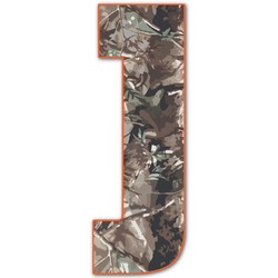 Hunting Camo Letter Decal - Medium (Personalized)