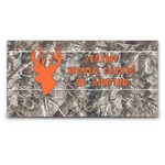 Hunting Camo Wall Mounted Coat Rack (Personalized)