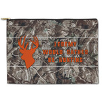 Hunting Camo Zipper Pouch (Personalized)