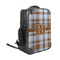 Two Color Plaid 15" Backpack - ANGLE VIEW