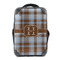 Two Color Plaid 15" Backpack - FRONT