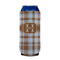 Two Color Plaid 16oz Can Sleeve - FRONT (on can)