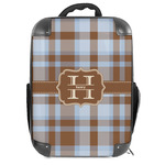 Two Color Plaid 18" Hard Shell Backpack (Personalized)
