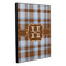 Two Color Plaid 20x24 Wood Print - Angle View