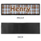 Two Color Plaid Bar Mat - Large - APPROVAL