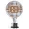 Two Color Plaid Bottle Stopper Main View