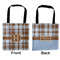 Two Color Plaid Car Bag - Apvl