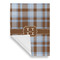 Two Color Plaid Garden Flags - Large - Single Sided - FRONT FOLDED