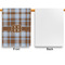 Two Color Plaid House Flags - Single Sided - APPROVAL