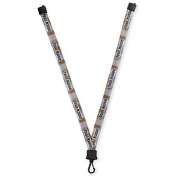 Two Color Plaid Lanyard (Personalized)