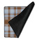 Two Color Plaid Medium Gaming Mats - FRONT W/FOLD