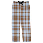 Two Color Plaid Mens Pajama Pants - 2XL