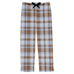 Two Color Plaid Mens Pajama Pants - L