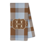 Two Color Plaid Kitchen Towel - Microfiber (Personalized)