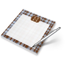 Two Color Plaid Notepad (Personalized)