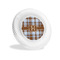 Two Color Plaid Plastic Party Appetizer & Dessert Plates - Main/Front