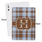 Two Color Plaid Playing Cards - Approval