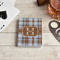 Two Color Plaid Playing Cards - In Context