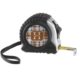 Two Color Plaid Tape Measure (25 ft) (Personalized)