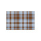 Two Color Plaid Tissue Paper - Heavyweight - Small - Front