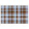 Two Color Plaid Tissue Paper - Heavyweight - XL - Front