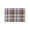 Two Color Plaid Tissue Paper - Lightweight - Small - Front