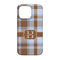 Two Color Plaid iPhone 13 Case - Back