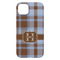 Two Color Plaid iPhone 14 Pro Max Case - Back