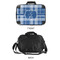 Plaid 15" Hard Shell Briefcase - APPROVAL