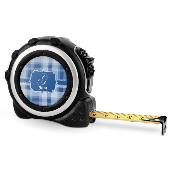 Custom Plaid Tape Measure - 16 Ft (Personalized)