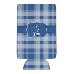 Plaid Can Cooler (Personalized)